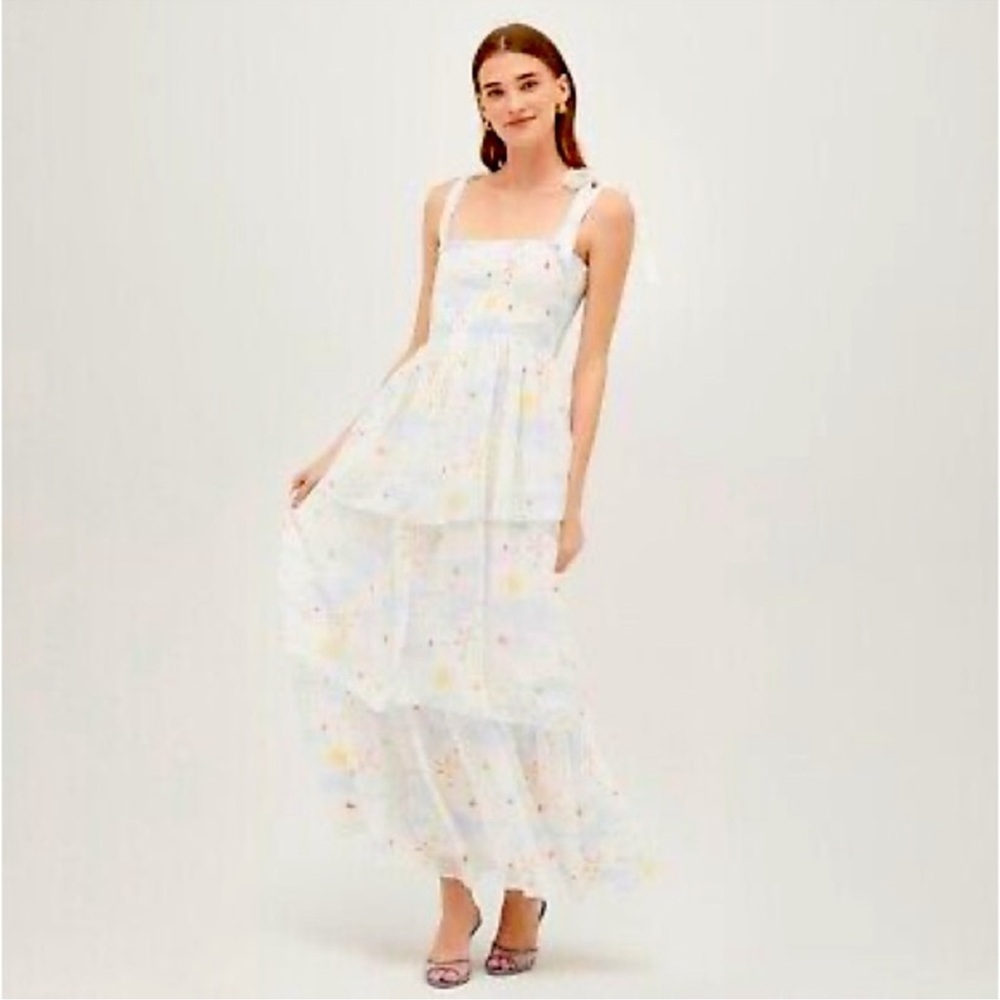 NWT Hill House Elise Nap Dress in Celestial Multi, Small